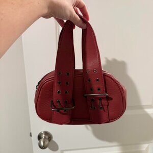 Free People red mini bag